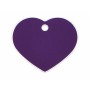 Placa identificativa Imarc Heart Lila