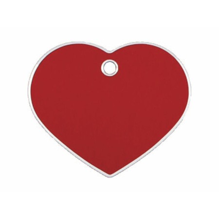 Plaque d'identification Imarc Heart Rouge