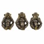 Figurine Décorative DKD Home Decor Singe Résine Colonial (3 pcs)