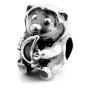 Perle de verre Femme Viceroy VMG0009-00 Argenté (1 cm)