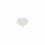 Placa identificativa Imarc Heart Blanco