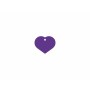Placa identificativa Imarc Heart Lila