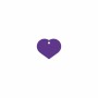 Placa identificativa Imarc Heart Lila