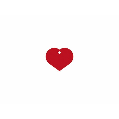 Plaque d'identification Imarc Heart Rouge