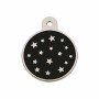 Placa identificativa Imarc PetScribe Passion Negro Plateado