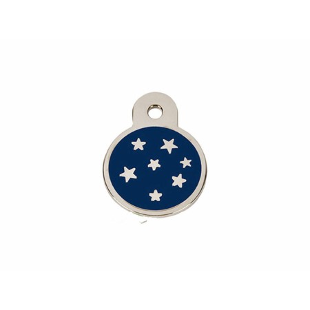 Placa identificativa Imarc PetScribe Passion Azul Plateado