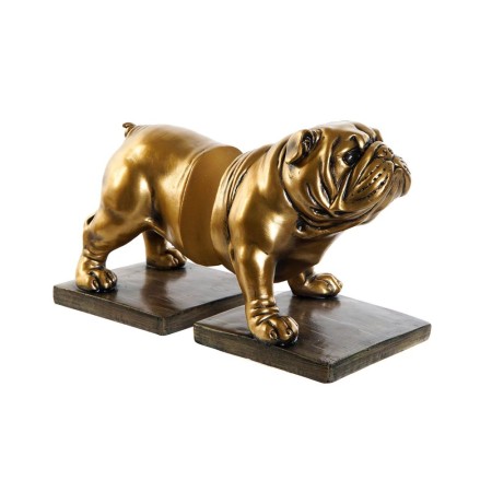 porte-livre DKD Home Decor ‎ Bulldog Résine Chien (11 x 12 x 14 cm) (11 x 12 x 15 cm) (11 cm) (2 pcs)