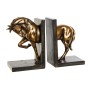 porte-livre DKD Home Decor Cheval Résine (2 pcs) (14 x 10 x 20 cm)