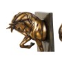 porte-livre DKD Home Decor Cheval Résine (2 pcs) (14 x 10 x 20 cm)