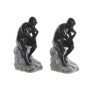 porte-livre DKD Home Decor Résine (2 pcs) (14 x 12 x 30 cm) (13 x 12 x 28 cm)