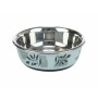 Mangeoire pour chiens Trixie Bleu Gris Ø 17 cm 800 ml