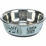 Mangeoire pour chiens Trixie Bleu Gris Ø 17 cm 800 ml