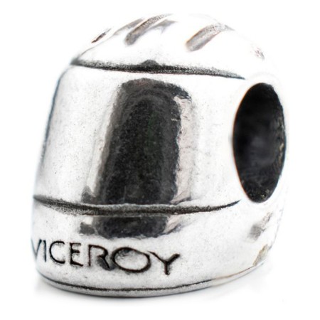 Perle de verre Femme Viceroy VMM0223-00 Argenté (1 cm)