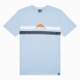 Camiseta de Manga Corta Hombre Ellesse Aprel Cian