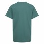 Camiseta de Manga Corta Infantil Converse Script Sneaker Gfx Sse Cian
