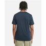 Camiseta de Manga Corta Hombre Timberland Kennebec River Camo Linear Logo Azul