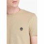 Camiseta de Manga Corta Hombre Timberland Beige