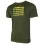 Camiseta de Manga Corta Hombre Trangoworld Arbas Verde oscuro