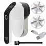 Quitapelusas Adler AD 9618 Blanco Negro 10 W