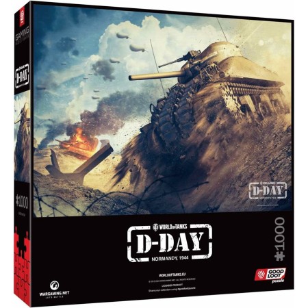 Puzzle Good Loot World of Tanks: D-Day 1000 Piezas