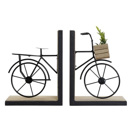 porte-livre DKD Home Decor Bicyclette Bois MDF (28 x 10 x 18.5 cm)