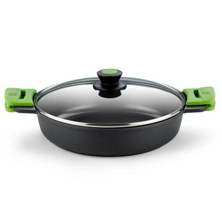 Casserole avec Couvercle BRA PRIOR Noir Aluminium 2,3 L Ø 24 cm (1 Unité)