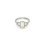 Anillo Mujer 24KAE 12411S/58 18 Plateado