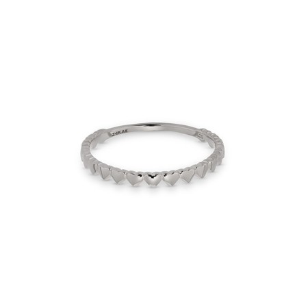 Anillo Mujer 24KAE 12418S/58 18 Plateado