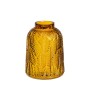 Vase Ambre verre 15 x 15 x 20 cm