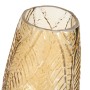 Vase Ambre verre 17 x 17 x 26 cm