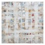 Cuadro Alexandra House Living Madera Abstracto 120 x 120 cm