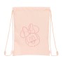 Sac à dos serré par des ficelles Minnie Mouse Baby Rose clair 26 x 34 cm
