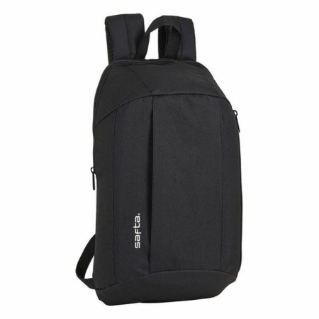 Sac à dos Casual Safta Noir 22 x 39 x 10 cm Mini