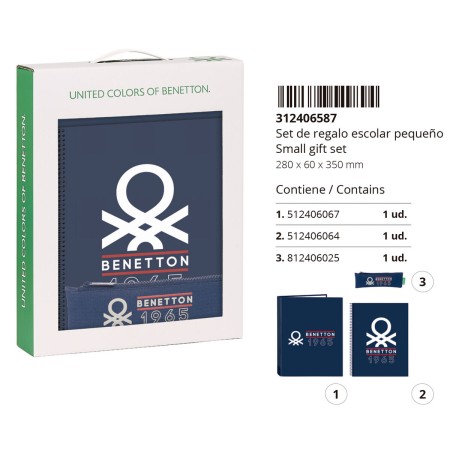 Set de Papelería Safta Varsity