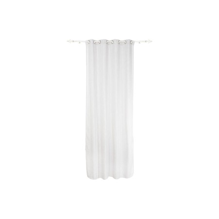 Rideau DKD Home Decor Blanc Polyester (140 x 140 x 270 cm)