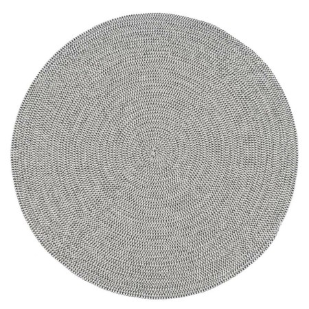 Tapis Blanc Gris 130 x 130 x 0,2 cm