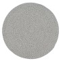 Tapis Blanc Gris 130 x 130 x 0,2 cm