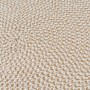 Tapis Blanc Beige 90 x 90 x 0,2 cm