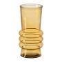 Vase Jaune verre recyclé 13 x 13 x 25 cm