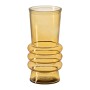 Vase Jaune verre recyclé 13 x 13 x 25 cm
