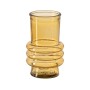 Vase Jaune verre recyclé 10 x 10 x 17 cm