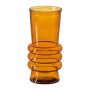 Vase Orange verre recyclé 13 x 13 x 25 cm