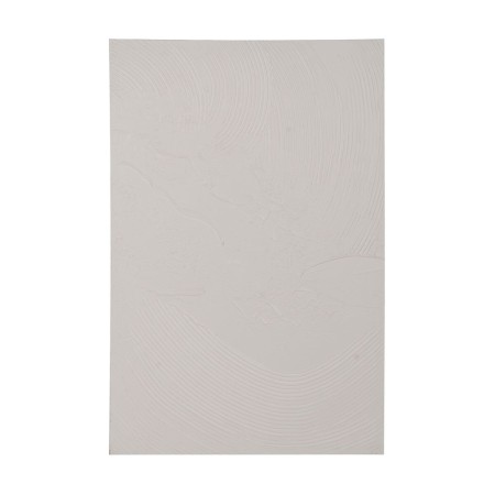 Cuadro Blanco Abstracto 80 x 3 x 120 cm