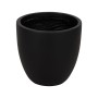 Set de pots de fleurs Noir 44 x 44 x 41,5 cm (4 Unités)