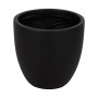 Set de pots de fleurs Noir 44 x 44 x 41,5 cm (4 Unités)