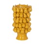 Vase Jaune Céramique 23,5 x 23,5 x 40 cm