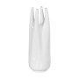 Vase Blanc Céramique 19,5 x 19,5 x 56 cm
