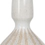 Jarrón Blanco Beige Cerámica 21,8 x 21,8 x 40 cm