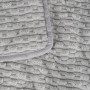 Colcha Gris claro 180 x 1 x 260 cm