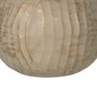 Jarrón Beige Dorado Hierro 25 x 25 x 25 cm